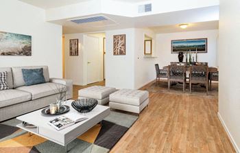 Living Room at Vista Linda, Santa Fe, NM 87507